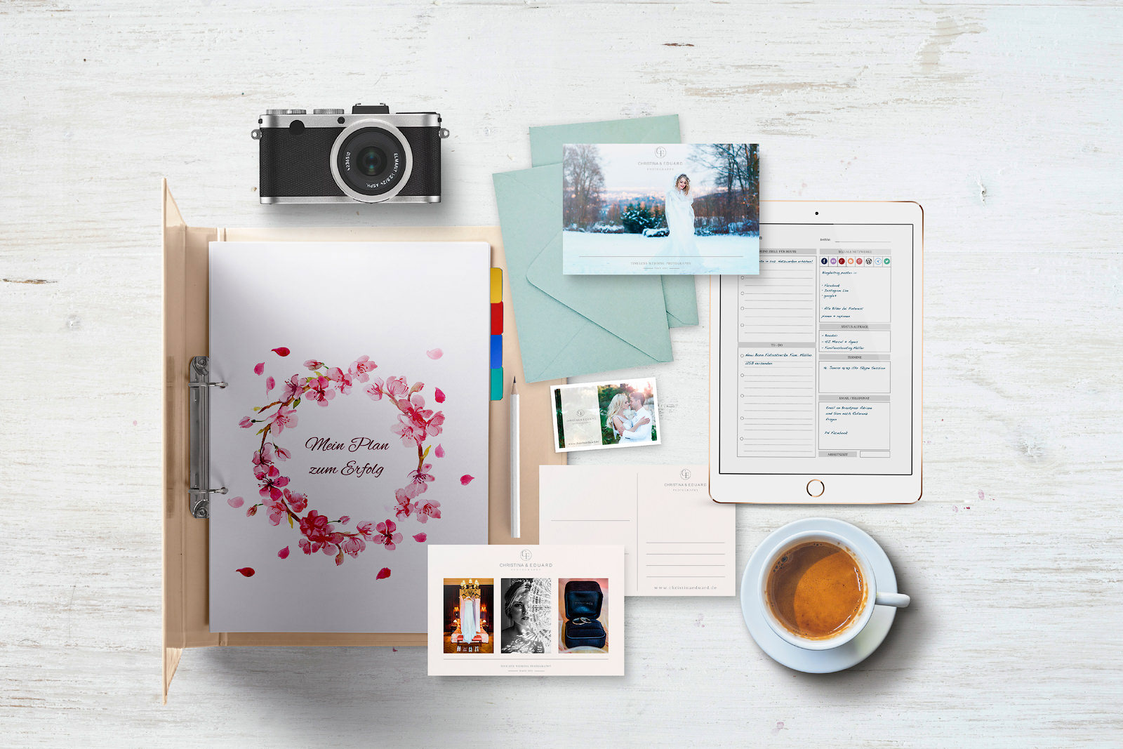 Zeitmanagement für Fotografen und Fotostudios Business- und Zeitplaner | Zeitmanagement für Fotografen und Fotostudios