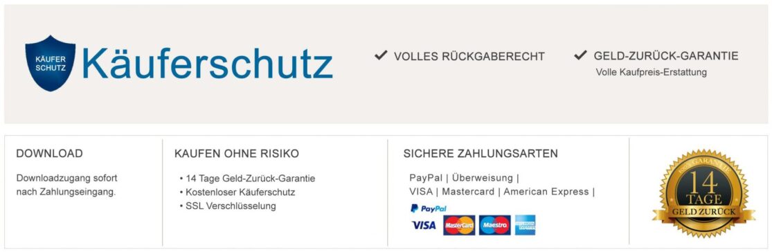 Käuferschutz | Highend Photography