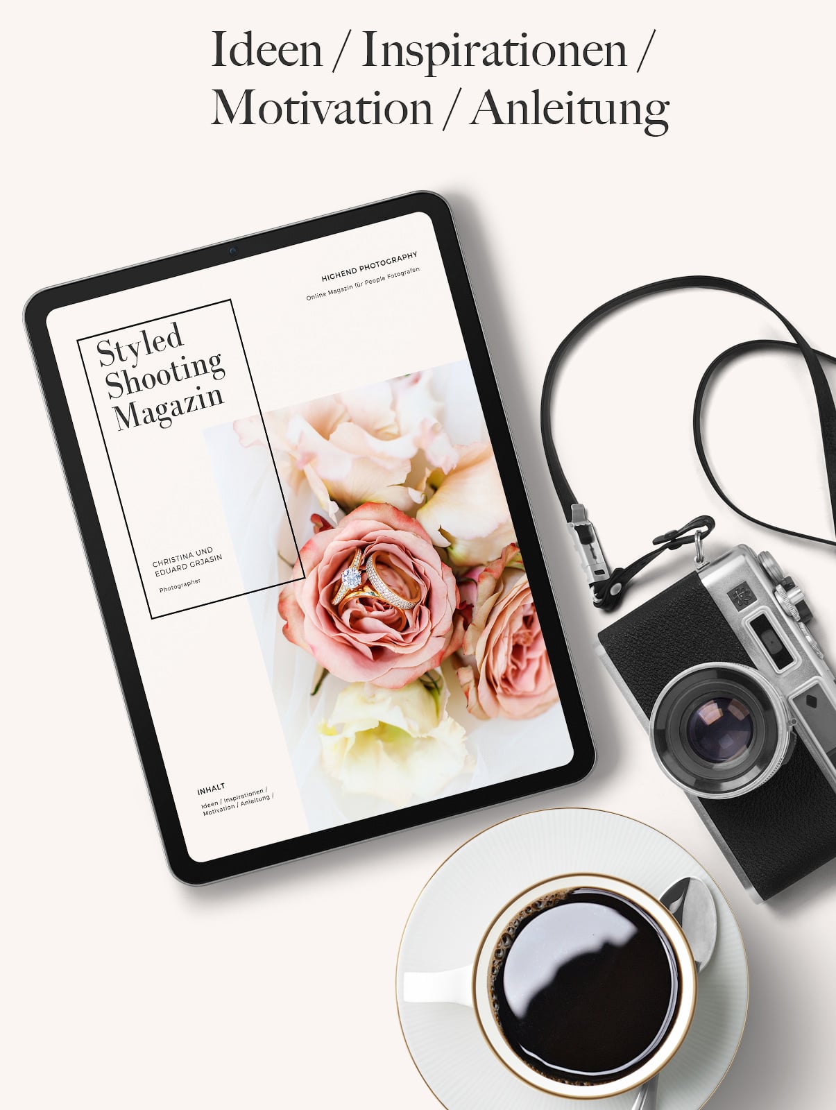 HIGHEND Styled Shooting Magazin Styled Shooting Magazin